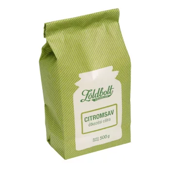 Zöldbolt Citromsav étkezési célra - 500 g