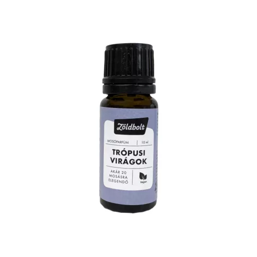 Zöldbolt mosóparfüm - trópusi virágok - 10 ml (kb. 20 mosás)
