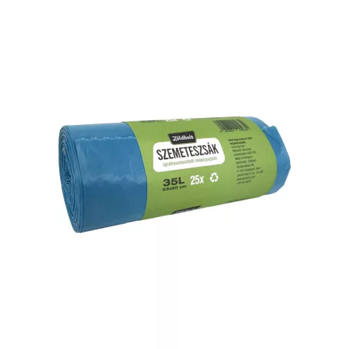 Zöldbolt Újrahasznosított Szemeteszsák - 35 liter - 25 db
