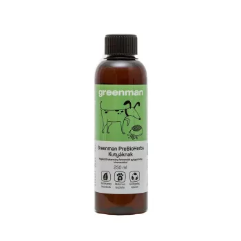   Greenman PreBioHerbs táplálékkiegészítő kutyáknak - 250 ml