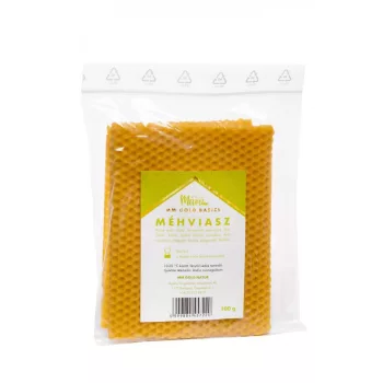 MM Gold Natur Méhviasz lapok, finomítatlan - 100 g