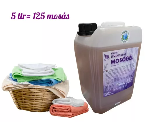 EcoNut Mosódiós mosógél - levendula - 5 L (125 mosás)