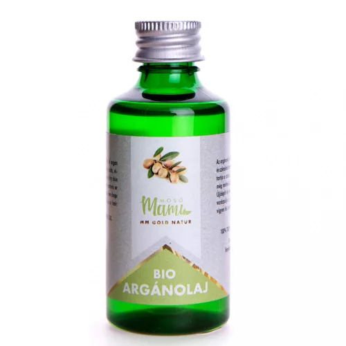 MM Gold Natur Bio Argánolaj, hidegen sajtolt, finomítatlan - 50 ml