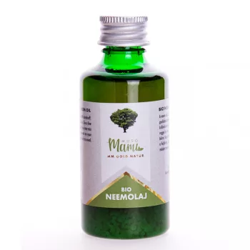   MM Gold Natur Bio Neemolaj, hidegen sajtolt, finomítatlan - 50 ml