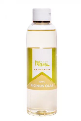 MM Gold Natur Ricinus olaj, hidegen sajtolt, gyógyszerkönyvi minőség - 250 ml 