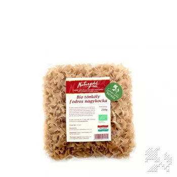   Naturgold Bio tönköly száraztészta - fodros nagykocka - 500 g