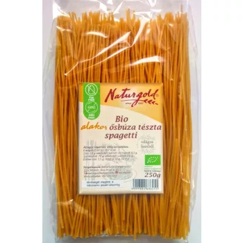 Naturgold Bio alakor spagetti száraztészta - 250 g