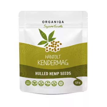Organiqa Bio hántolt kendermag - 125 g (kifutó)