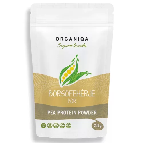 Organiqa Bio borsófehérje por (80% fehérje) - 200 g