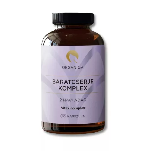 Organiqa Barátcserje komplex kapszula - 60 db
