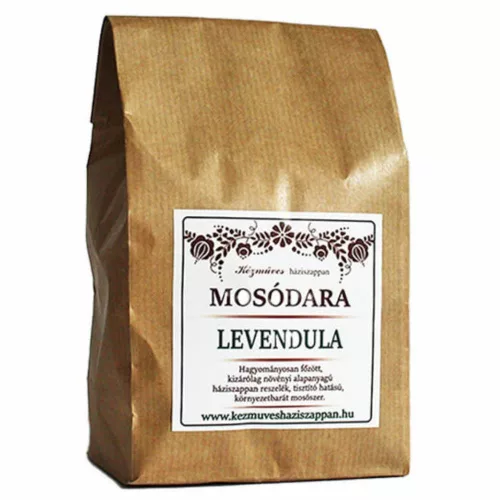 Kézműves Háziszappan Mosódara - Levendula illat, 500 g