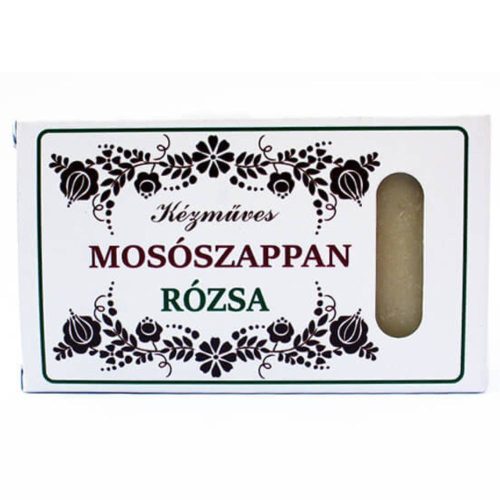 Kézműves Mosószappan - Rózsa illat, 130 g