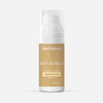   MediNatural Anti-aging+ fényvédő nappali arckrém enyhe színezéssel - SPF 30  - 50 ml