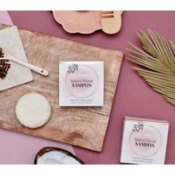 Olivia szilárd sampon - Sugárzó tincsek - 60 g