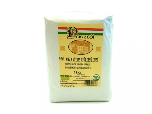 Pásztói Organic Wholemeal Wheat Flour - 1 kg
