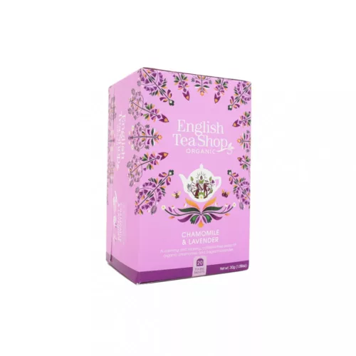 English Tea Shop Kamilla & Levendula, bio (20 filter)