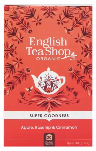 English Tea Shop Alma csipkebogyó, fahéjjal bio tea (20 filter)