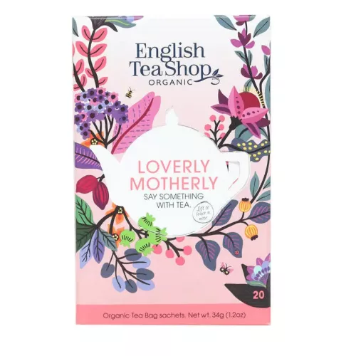 English Tea Shop Loverly Motherly - Gondoskodó - bio teaválogatás (20 filter) (kifutó)
