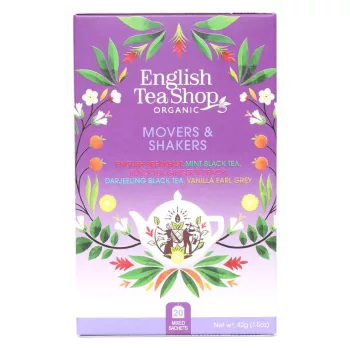   English Tea Shop Movers & Shakers - Örökmozgóknak - bio teaválogatás (20 filter) (kifutó)