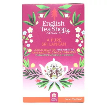   English Tea Shop A Pure Sri Lankan - Tiszta Sri Lanka - bio teaválogatás (20 filter) (kifutó)