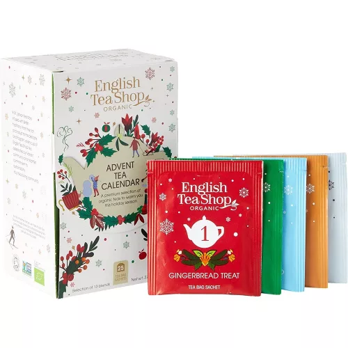 English Tea Shop Adventi kalendárium teaválogatás - fehér, bio (25 filter)