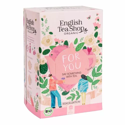 English Tea Shop FOR YOU bio teaválogatás (20 filter)