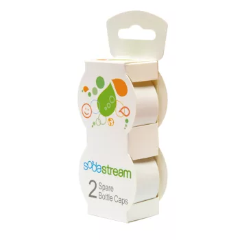 SodaStream Tartalék kupak - Fehér (2 db)