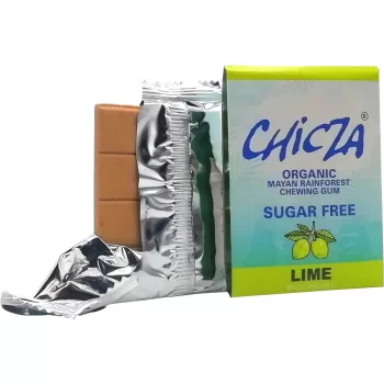 Chicza Bio rágógumi, cukormentes - lime 30 g