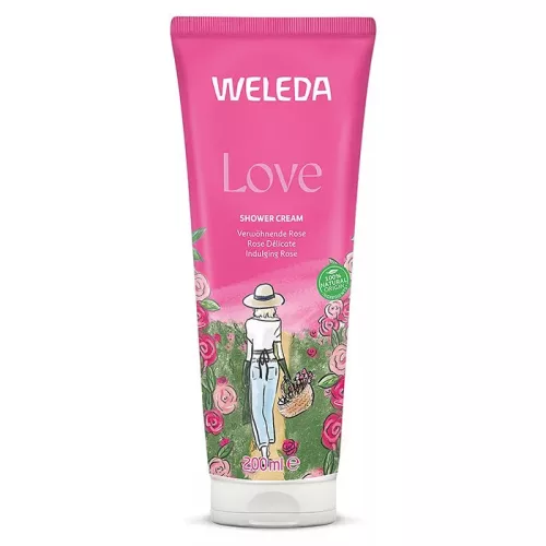 Weleda Szeretet rózsás natúr krémtusfürdő - 200 ml
