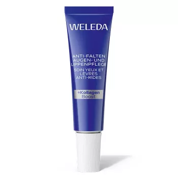   Weleda 50+ Öregedésgátló szem- és ajakkörnyék- ápoló kék enciánnal és havasi gyopárral - 10 ml