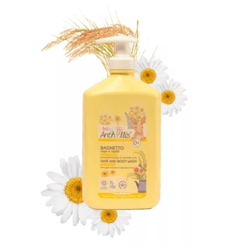 Anthyllis Baby Bio sampon és tusfürdő - 500 ml