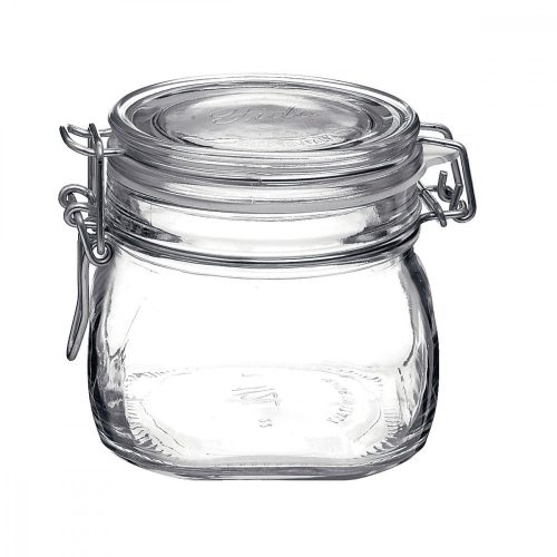 Fido Glass Jar with Clamp Top Lid - 500 ml