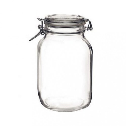 Fido Glass Jar with Clamp Top Lid - 2 L