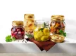 Quattro Stagioni befőttes üveg, csavaros tetővel - 250 ml
