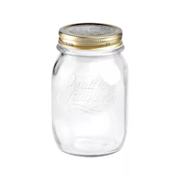 Quattro Stagioni befőttes üveg, csavaros tetővel - 500 ml