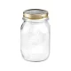 Quattro Stagioni befőttes üveg, csavaros tetővel - 500 ml