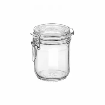 Fido Csatos üveg tároló - fagyasztható - 500 ml