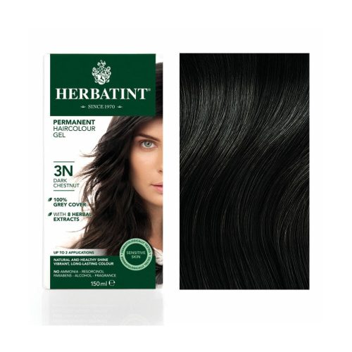 Herbatint 3N Sötét gesztenye hajfesték - 150 ml