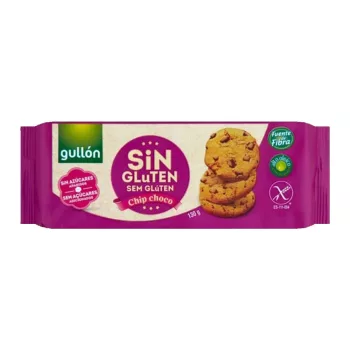 Gullón Chip Choco gluténmentes keksz - 130 g (kifutó)