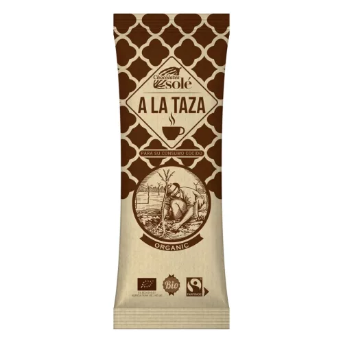 Chocolates Solé Bio, Fairtrade forró csokoládé por - 200 g (gluténmentes)