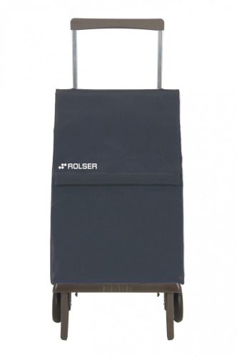 Rolser Collapsible Shopping Trolley Plegamatic Original - Silvery grey - by request