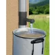 Strend Pro Garden esővízgyűjtő, vízlopó - 80 mm átmérő