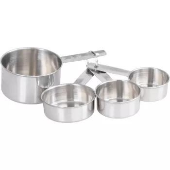 MagicHome rozsdamentes mérőpohár (cup) készlet - 4 db