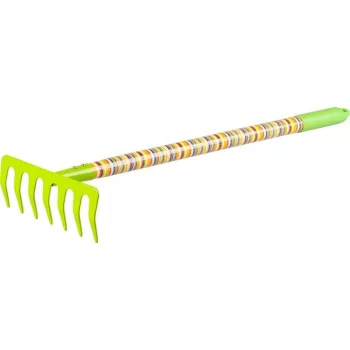 Strend Pro gyerek kerti gereblye - fa nyél, fém fej, 63 cm