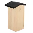 Esschert Design Fa madárház, madárodú cinegéknek, fekete tetővel, 28 cm