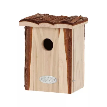   Esschert Design Madárház, madárodú fakéreg tetővel, ökörszemnek (kifutó)