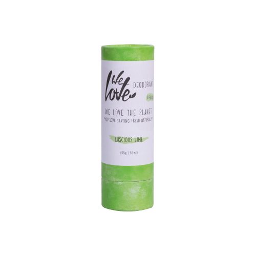 We Love The Planet natural deodorant stick - Luscious Lime