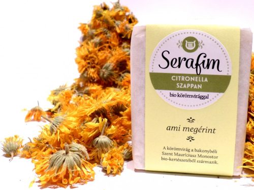 Serafim Citronella soap with organic calendula