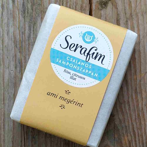 Serafim shampoo soap bar with nettle extract