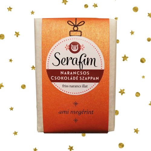 Serafim Narancsos csokoládé szappan - 100 g